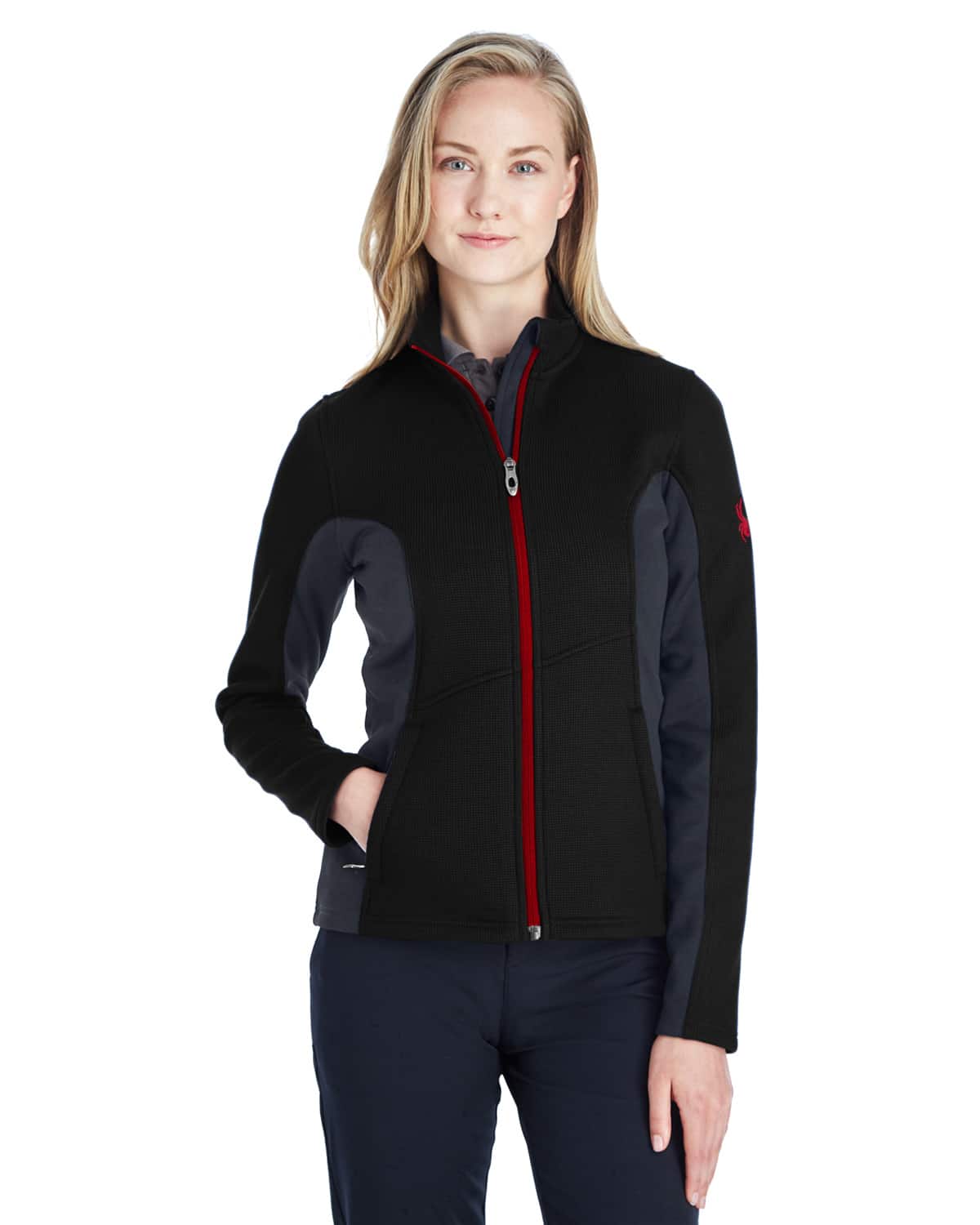 Spyder Ladies’ Constant Full-Zip Sweater Fleece Jacket – Nussbaum ...