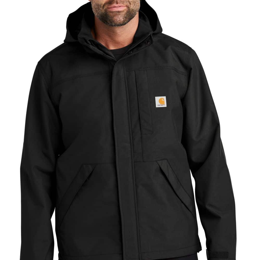 Carhartt Storm Defender Shoreline Jacket – Black – Nussbaum Company Store