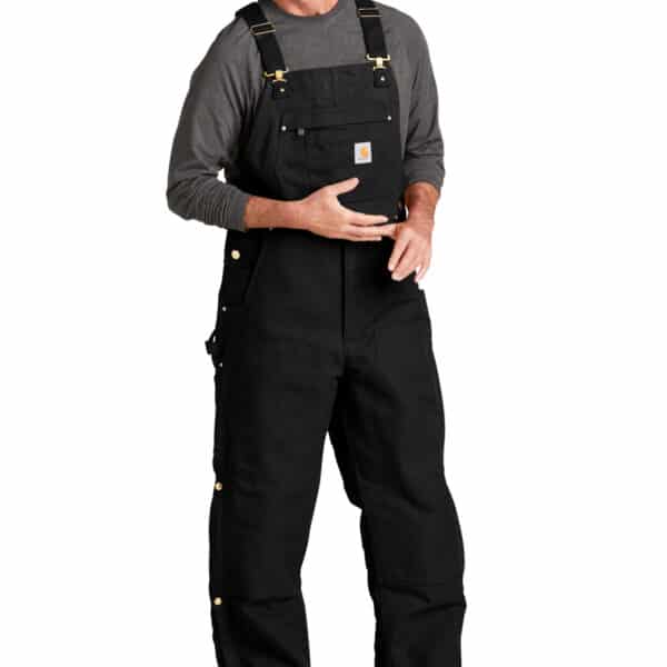 Carhartt® Firm Duck Insulated Bib Overalls Nussbaum Company Store