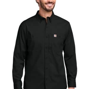Carhartt® Rugged Professional Series Long Sleeve Shirt - Black